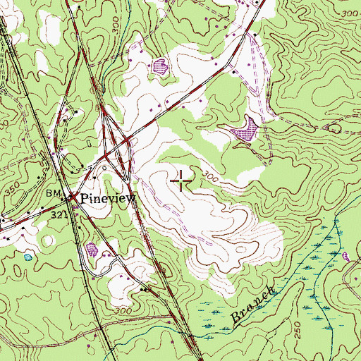 Topographic Map of Craven Field (historical), NC