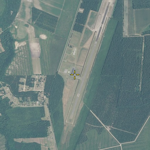 Aerial/Satellite Image of Plymouth Municipal Airport, NC
