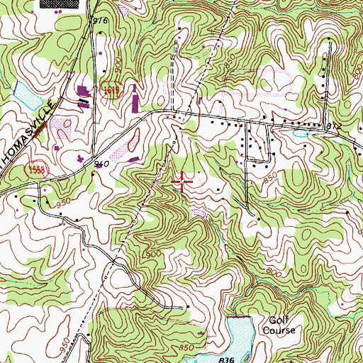 Topographic Map of Brower Field (historical), NC