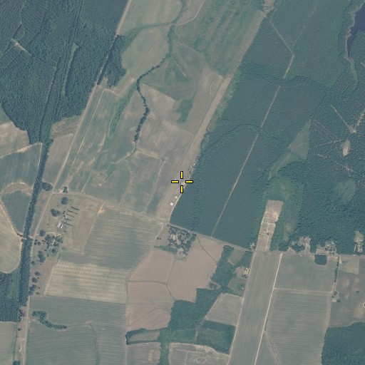 Aerial/Satellite Image of Scotland Neck East Airport, NC
