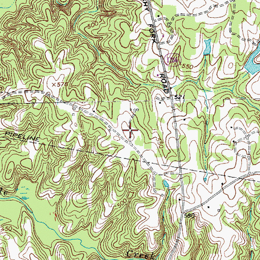 Topographic Map of Perry Field (historical), NC