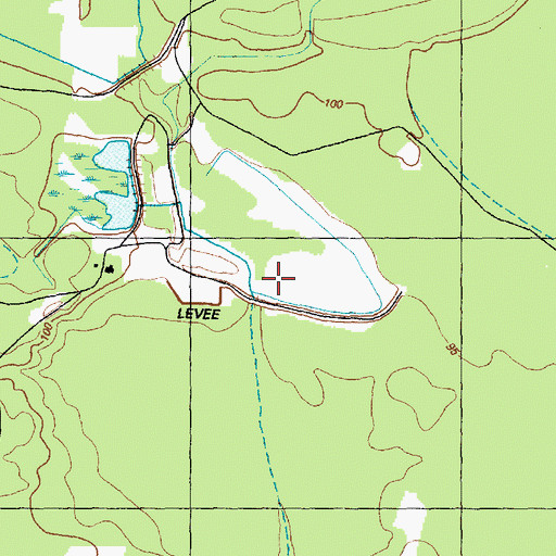 Topographic Map of Broadwell Lake Dam, NC