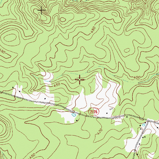 Topographic Map of Cameron Pond Dam, NC